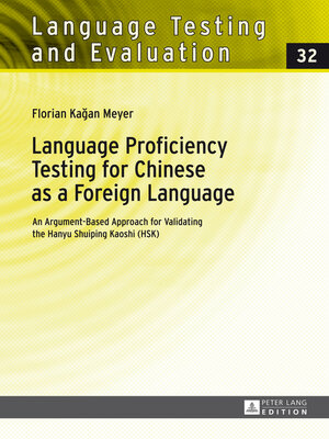 cover image of Language Proficiency Testing for Chinese as a Foreign Language